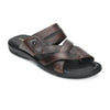 Title: Handmade Genuine Leather Slip-On Slippers