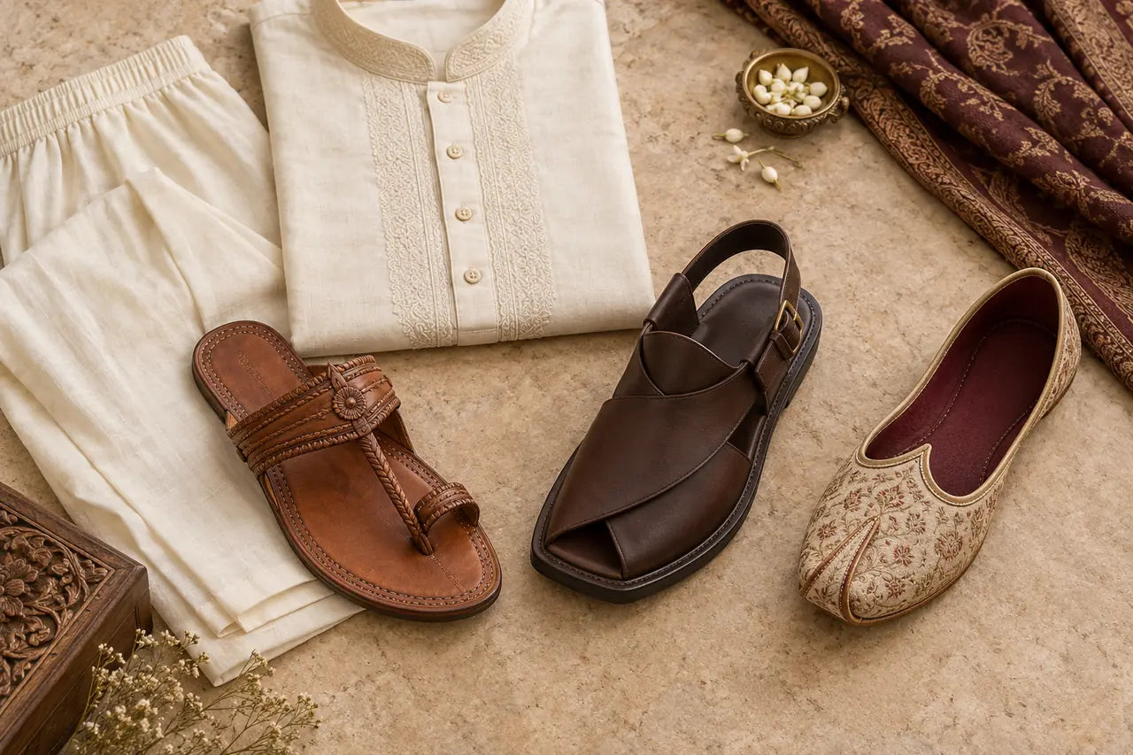 Kurta Pajama Ke Saath Kaunsa Footwear Pehne? Men’s Outfit Matcher