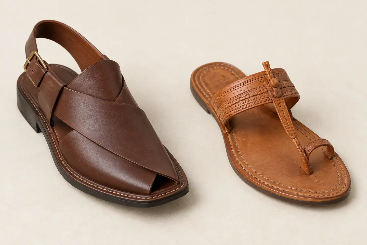 Peshawari Sandals for Men: Fit, Styles and Kolhapuri Comparison
