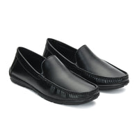 Faux Leather Cushioned Slip-On Loafers Men