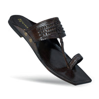 Viraj Patina Royale Pure Leather Kolhapuri
