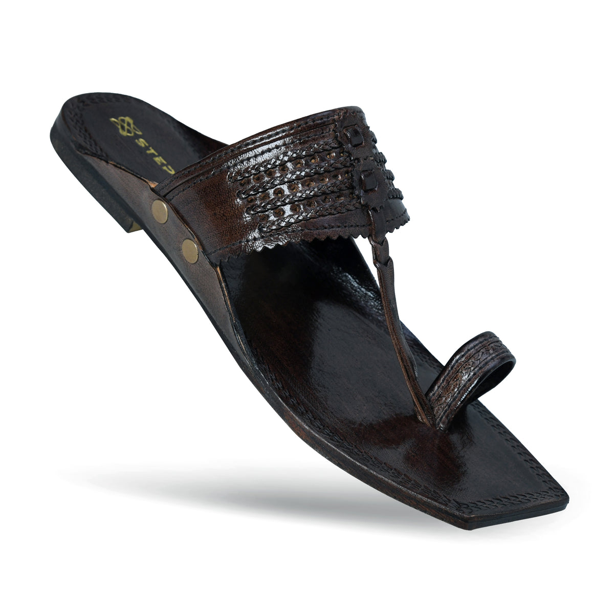 Viraj Patina Royale Pure Leather Kolhapuri