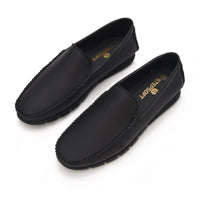 Classic Faux Leather Slip-On Loafers Men