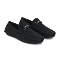 Suede Finish Horsebit Slip-On Loafers Men