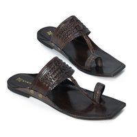 Viraj Patina Royale Pure Leather Kolhapuri