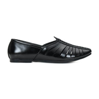 Laser-Cut Ethnic Jutti Mojari for Men
