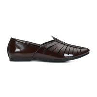 Laser-Cut Ethnic Jutti Mojari for Men