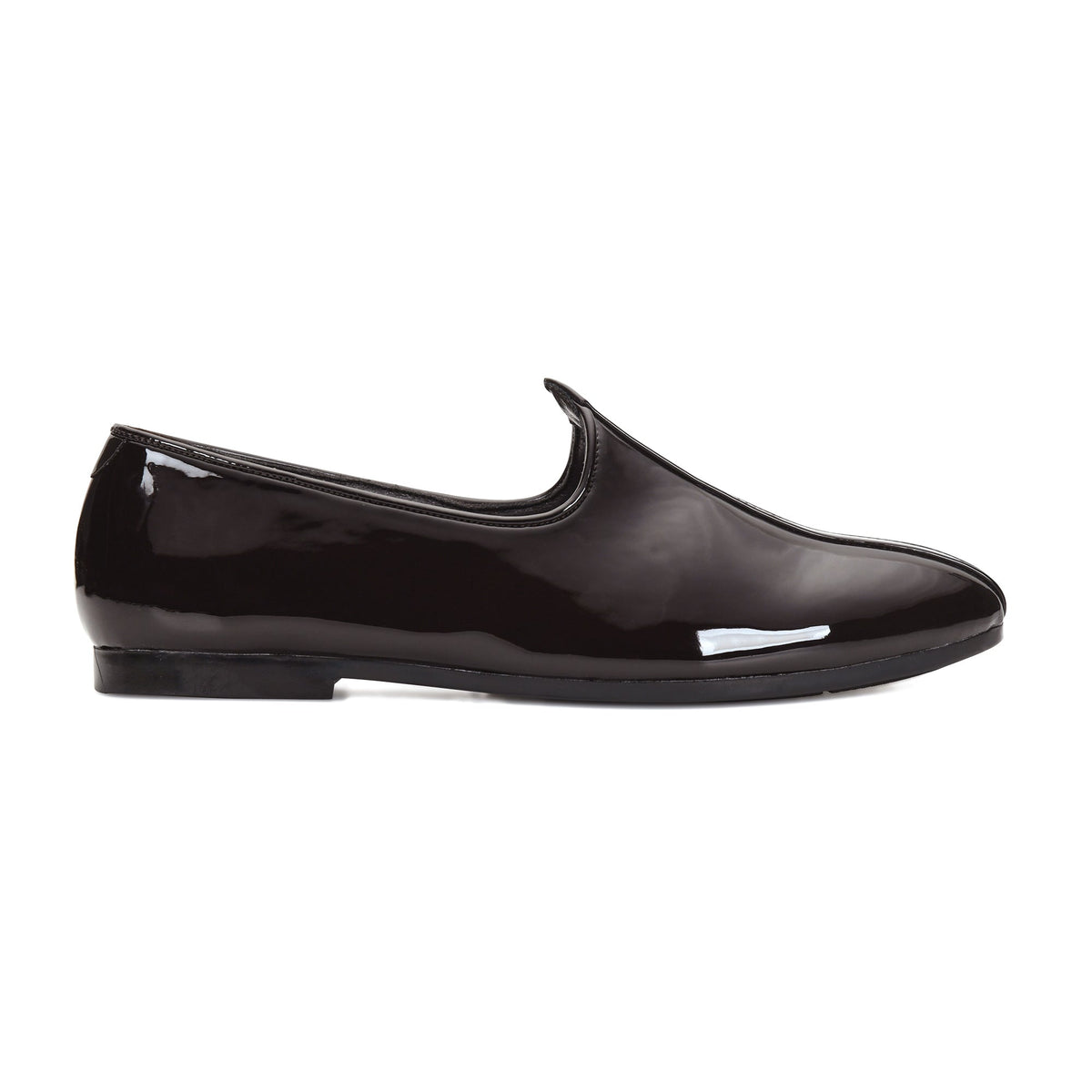 Patent Finish Ethnic Jutti Mojari Men