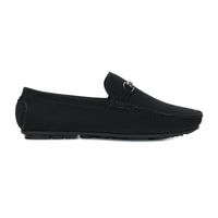 Horsebit Faux Suede Slip-On Loafers Men
