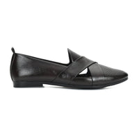 Criss-Cross Nagra Jutti Loafers for Men