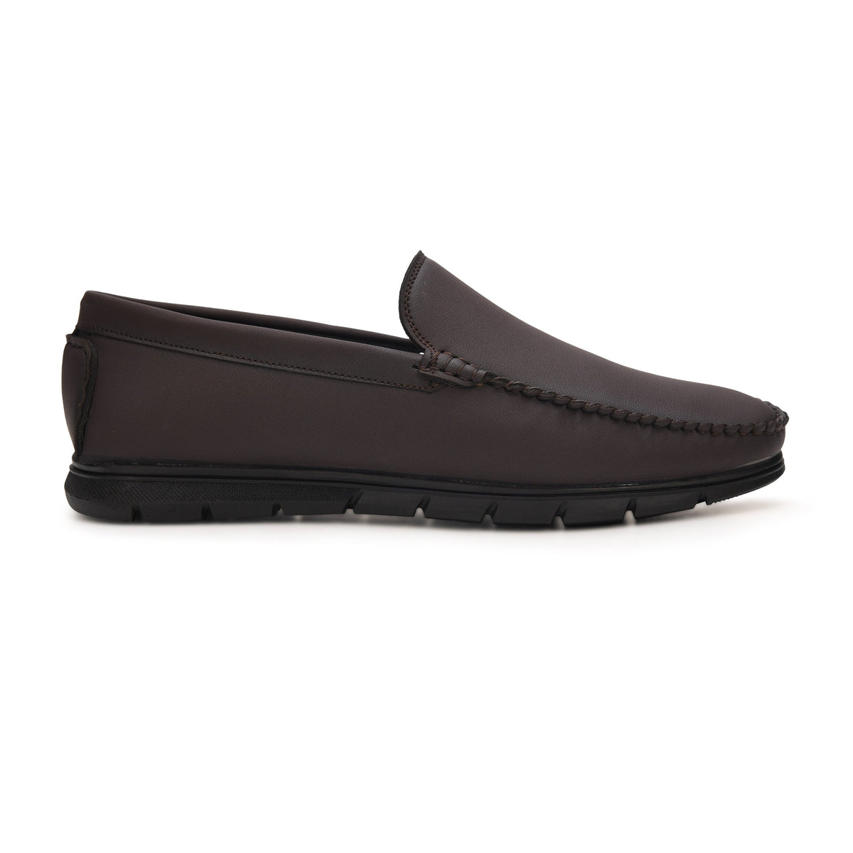 Classic Faux Leather Slip-On Loafers Men