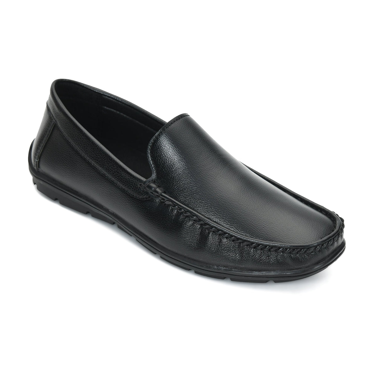 Faux Leather Cushioned Slip-On Loafers Men