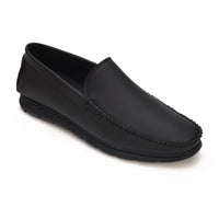 Classic Faux Leather Slip-On Loafers Men