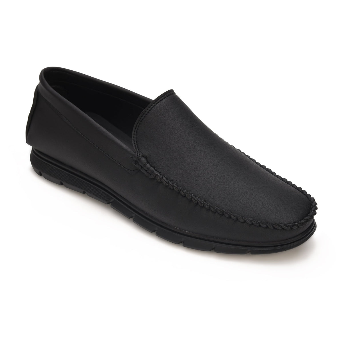 Classic Faux Leather Slip-On Loafers Men