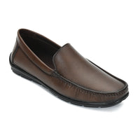 Faux Leather Cushioned Slip-On Loafers Men