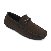Horsebit Faux Suede Slip-On Loafers Men