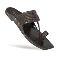 Virasat T-Strap Pure Leather Kolhapuri
