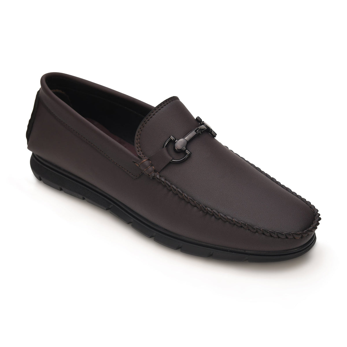 STEPSOFT Men’s Faux Leather Bit Loafers | Slip-On Loafer Shoes for Office, Casual & Formal Wear