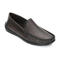 Faux Leather Cushioned Slip-On Loafers Men