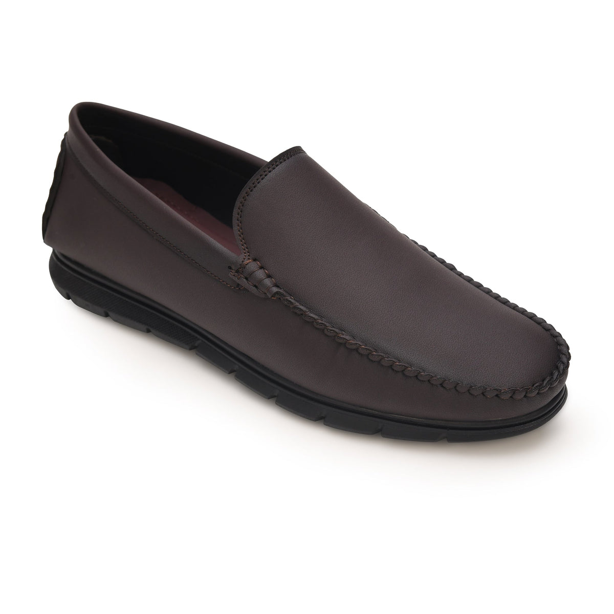 Classic Faux Leather Slip-On Loafers Men
