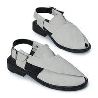Suede Peshawari Closed-Toe Sandals Men