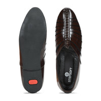 Laser-Cut Ethnic Jutti Mojari for Men