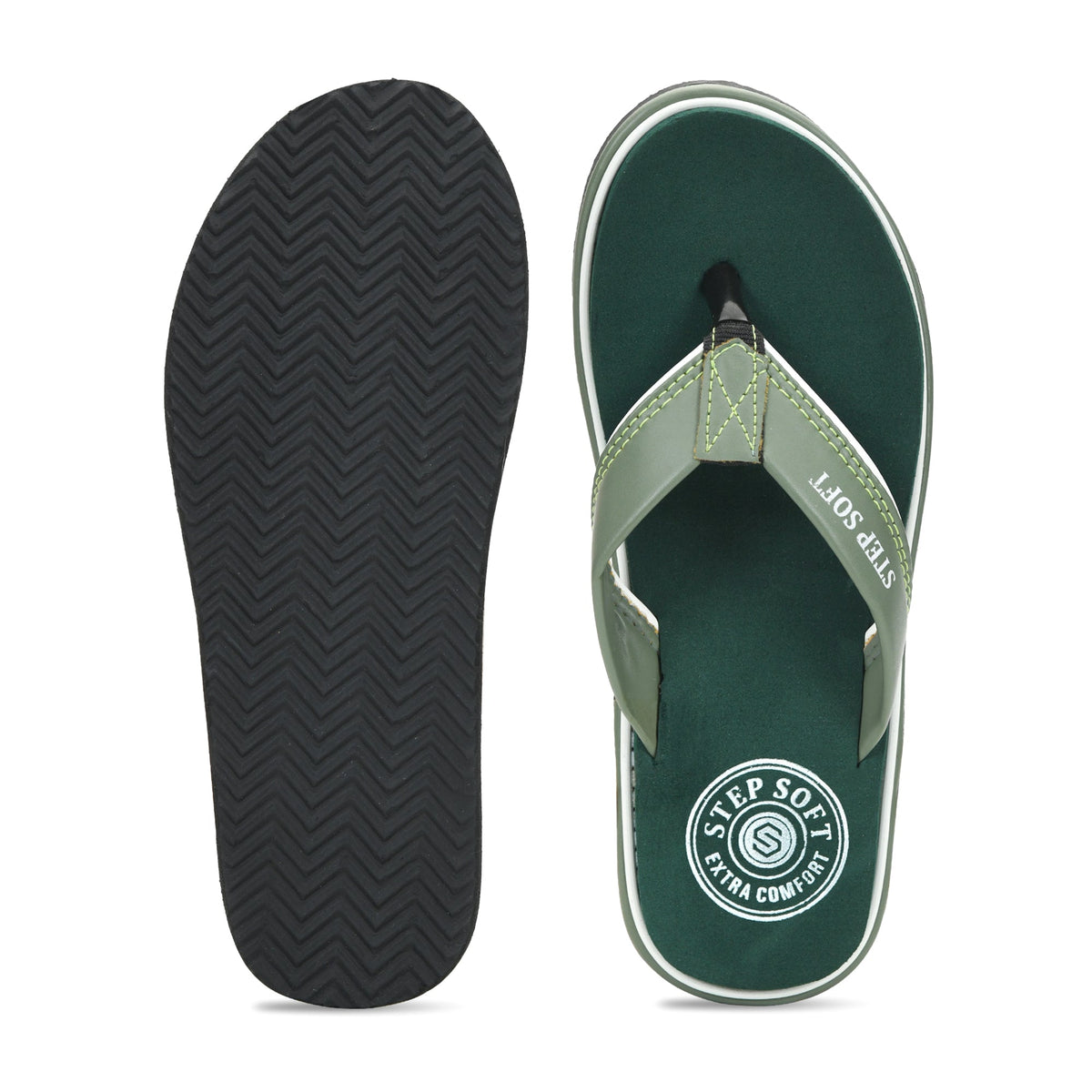 EVA V-Shape Anti-Skid Flip Flops for Men