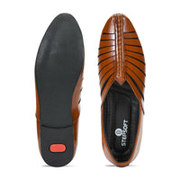 Laser-Cut Ethnic Jutti Mojari for Men