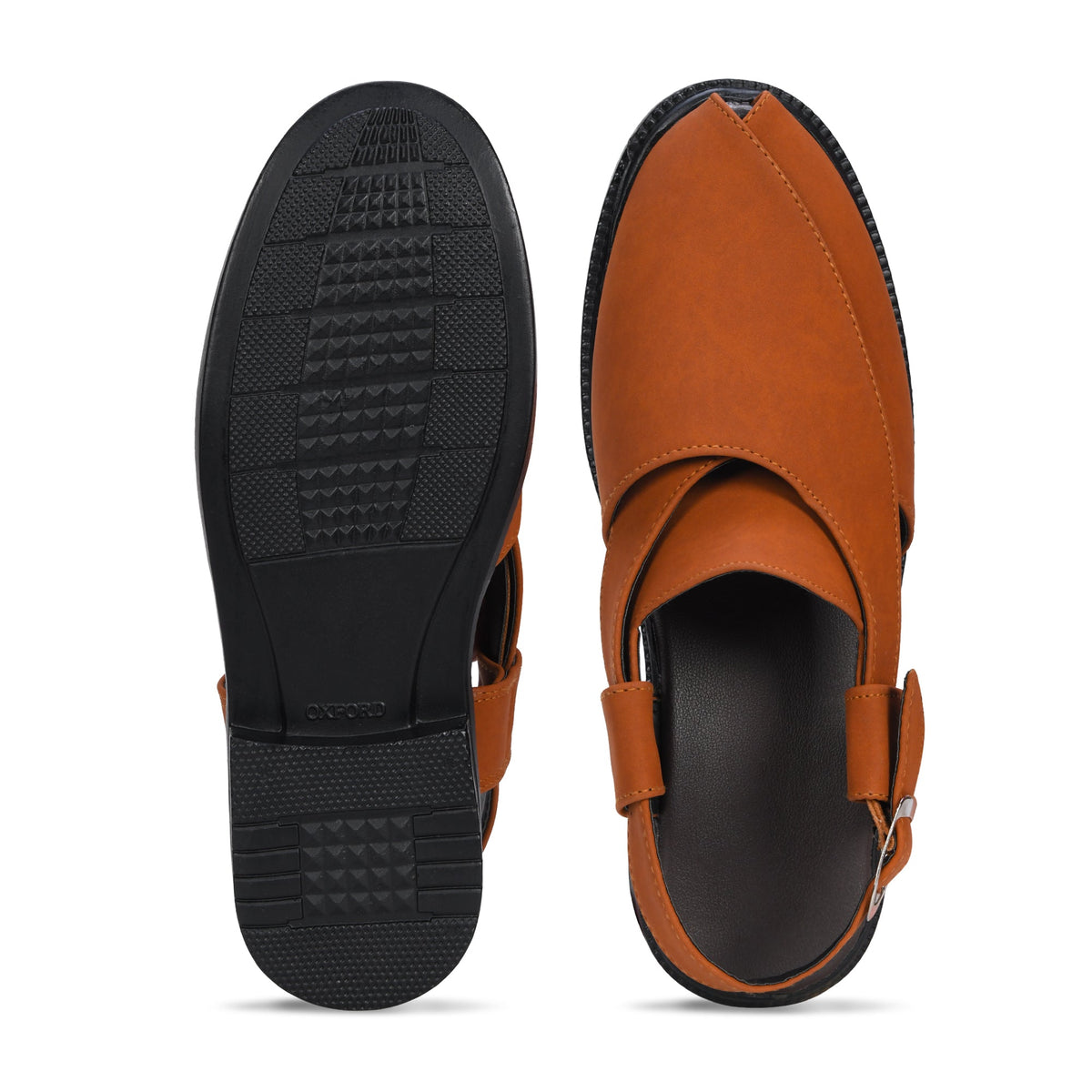 Suede Peshawari Closed-Toe Sandals Men