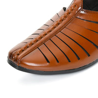 Laser-Cut Ethnic Jutti Mojari for Men