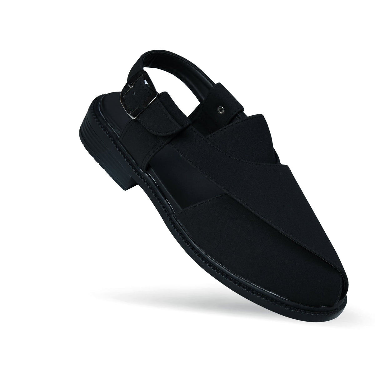 Suede Peshawari Closed-Toe Sandals Men