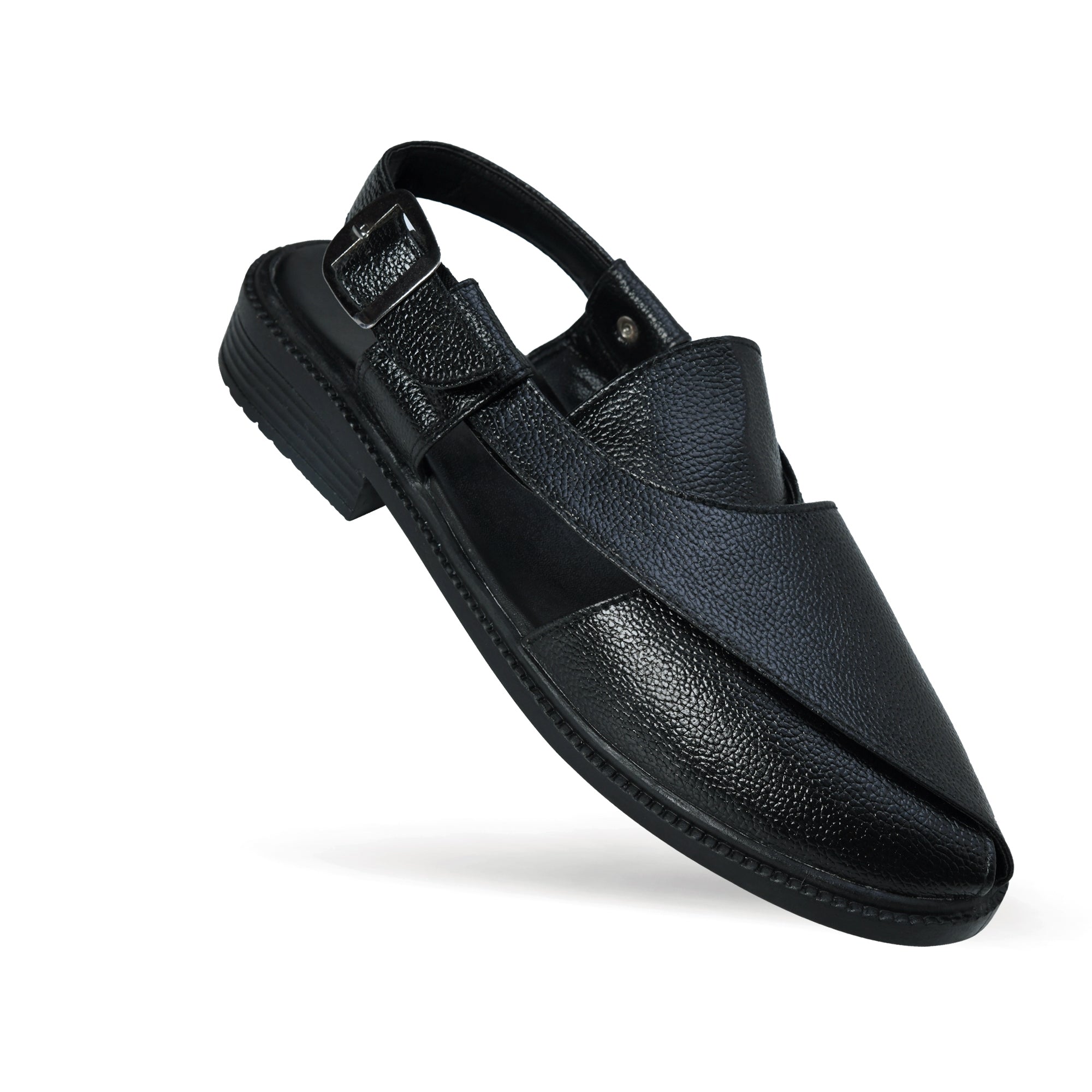 Peshawari Faux Leather Ethnic Sandals Men