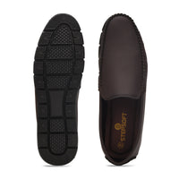 Classic Faux Leather Slip-On Loafers Men