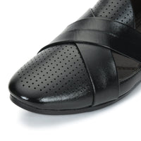 Criss-Cross Nagra Jutti Loafers for Men