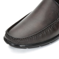 Faux Leather Cushioned Slip-On Loafers Men