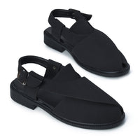 Suede Peshawari Closed-Toe Sandals Men