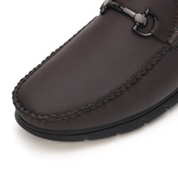STEPSOFT Men’s Faux Leather Bit Loafers | Slip-On Loafer Shoes for Office, Casual & Formal Wear