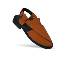 Suede Peshawari Closed-Toe Sandals Men