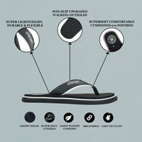 EVA V-Shape Anti-Skid Flip Flops for Men