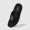 Handcrafted Leather V-Shape Slippers Men