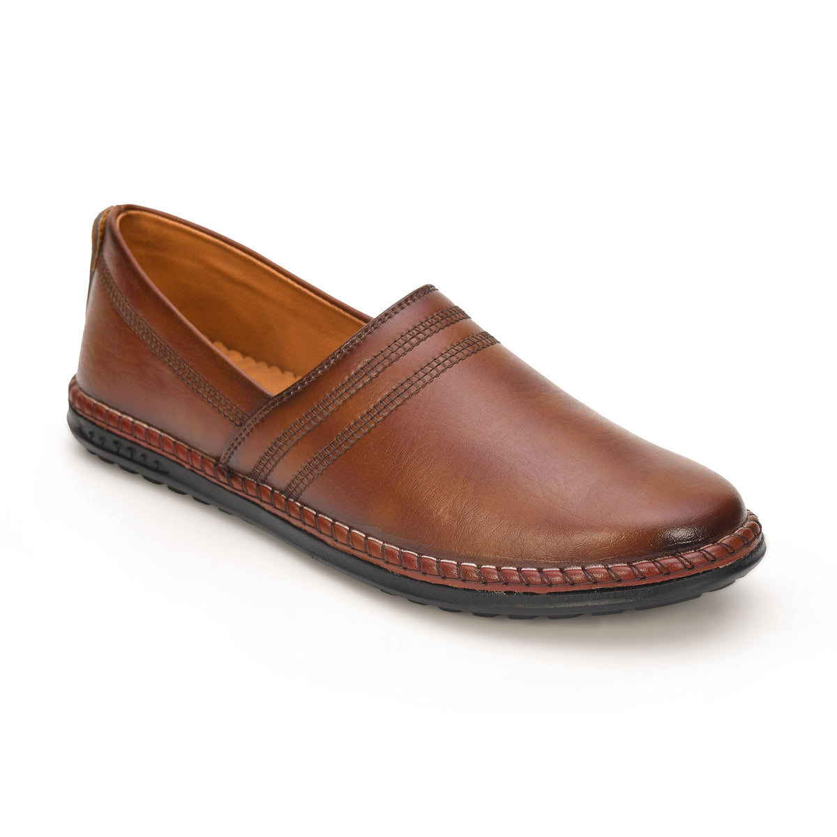Faux Leather Ethnic Loafer Jutti Men