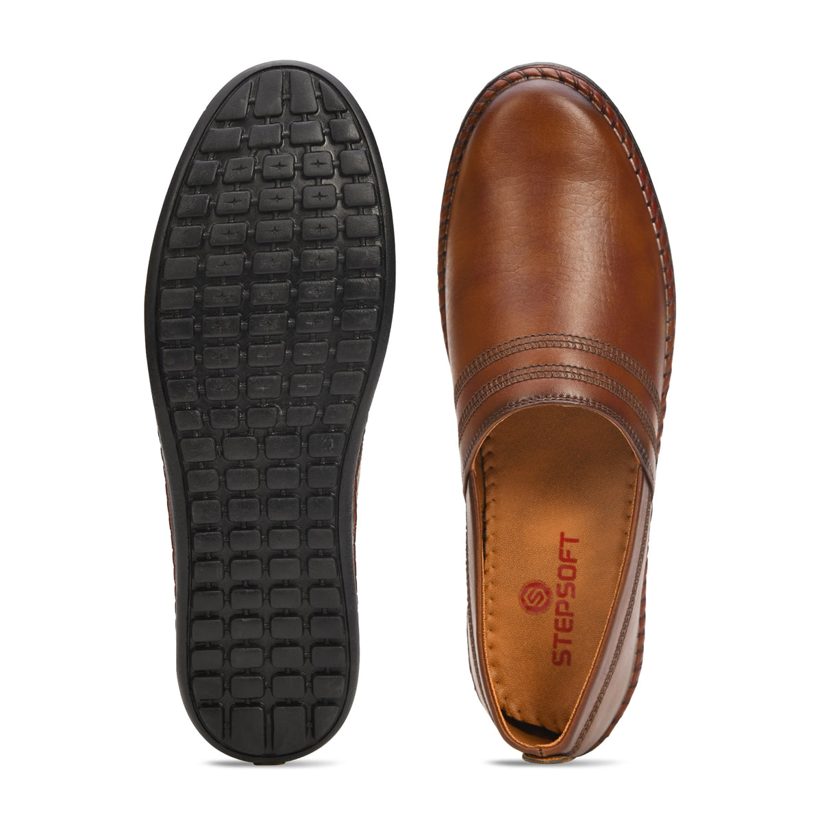 Faux Leather Ethnic Loafer Jutti Men