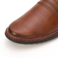 Faux Leather Ethnic Loafer Jutti Men
