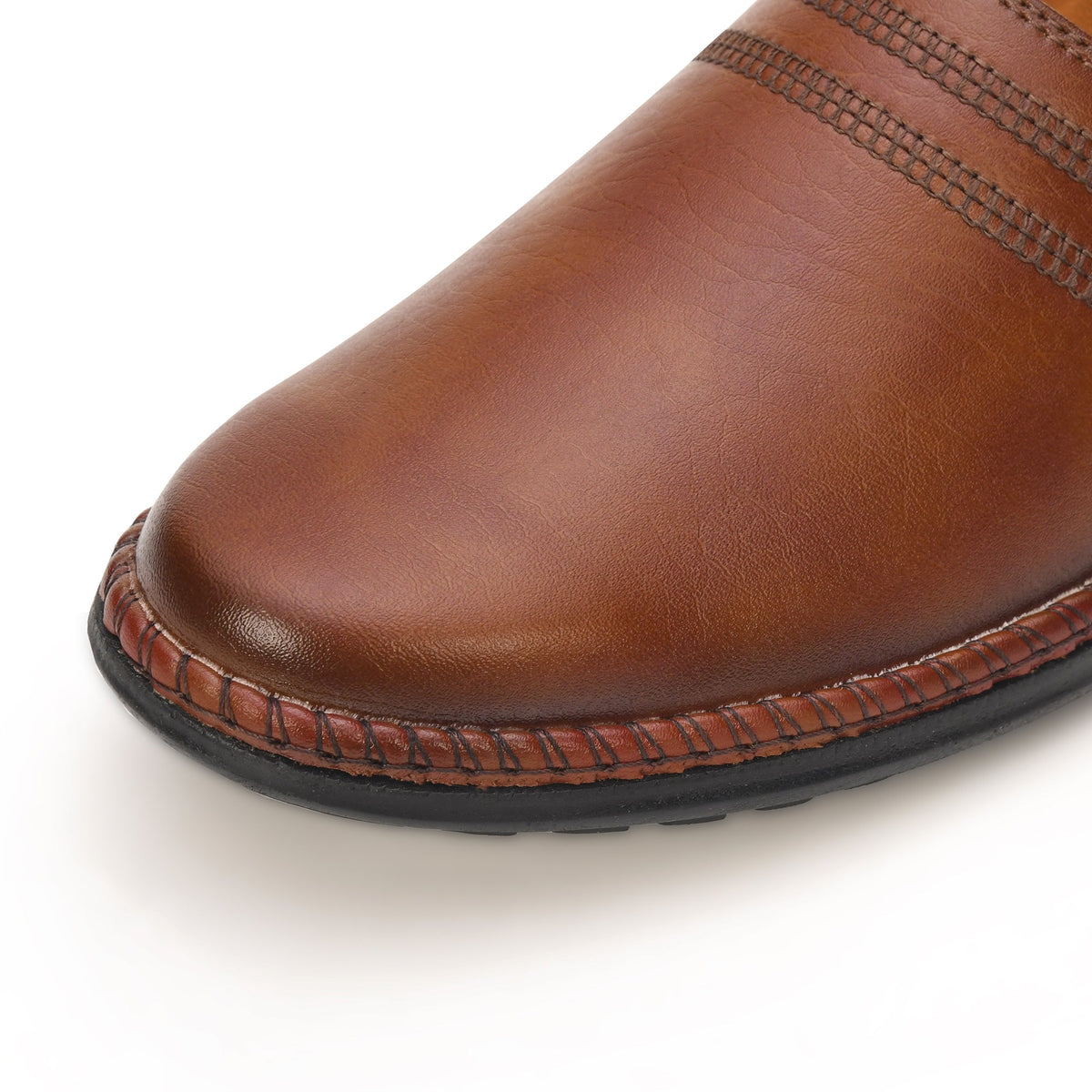 Faux Leather Ethnic Loafer Jutti Men