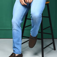 Horsebit Faux Suede Slip-On Loafers Men