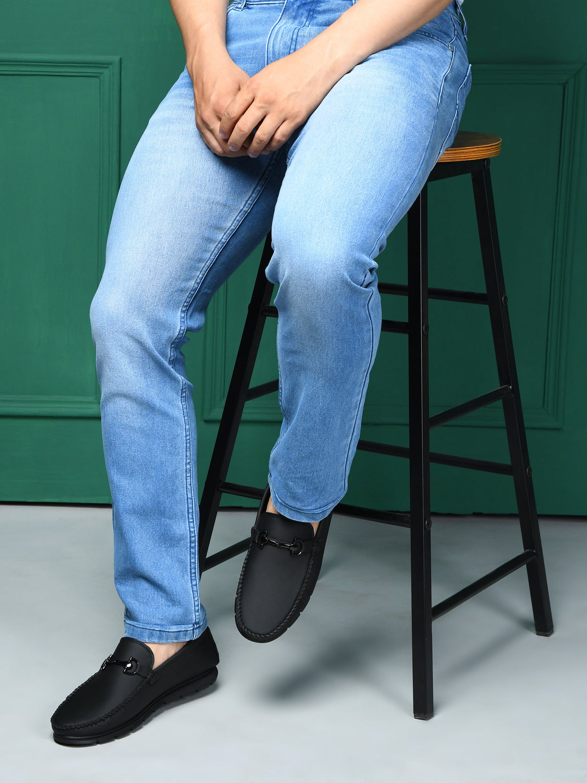 STEPSOFT Men’s Faux Leather Bit Loafers | Slip-On Loafer Shoes for Office, Casual & Formal Wear