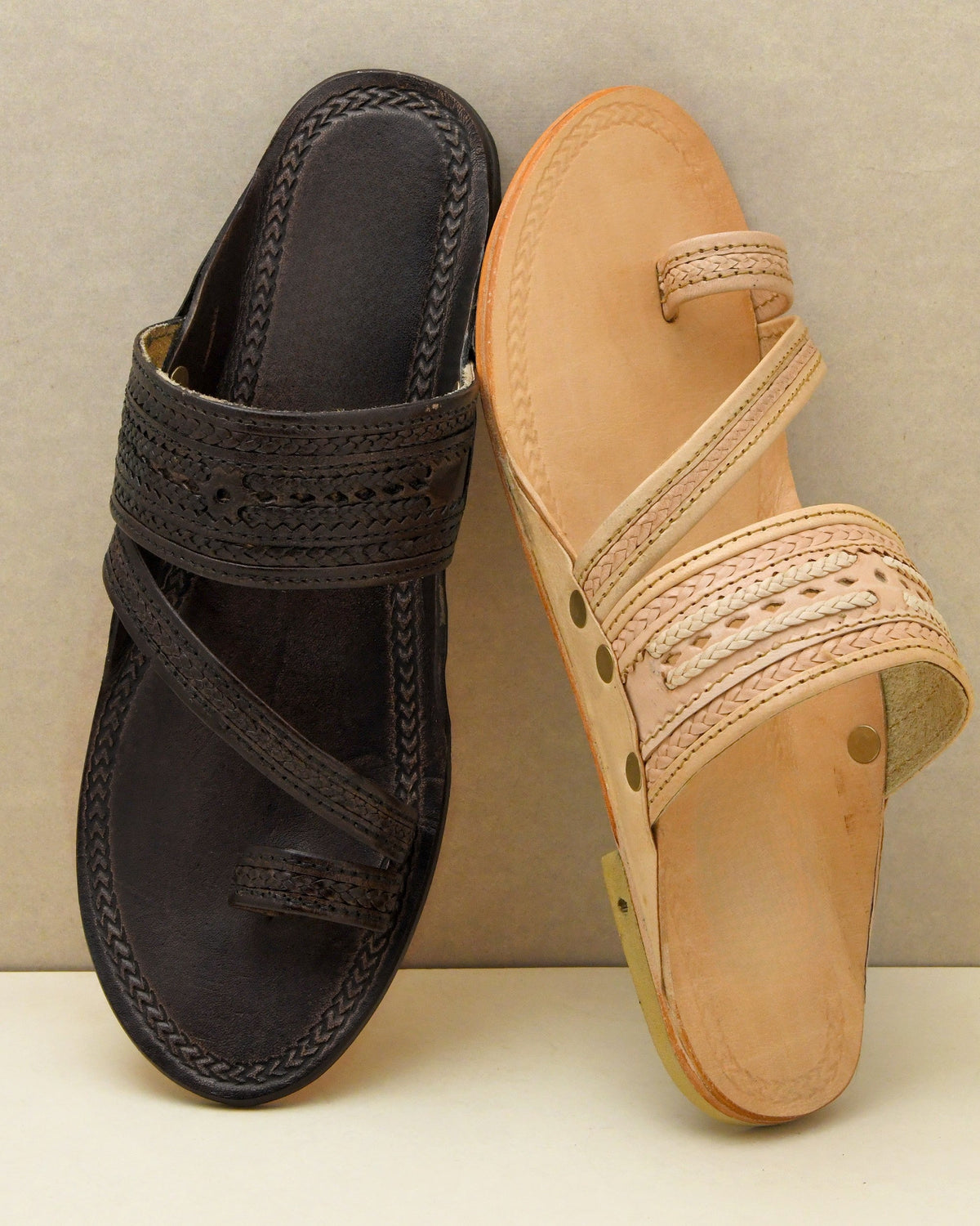 Pure Leather Kolhapuri Chappals