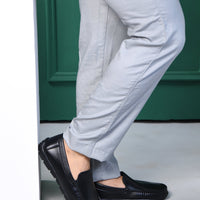 Faux Leather Cushioned Slip-On Loafers Men