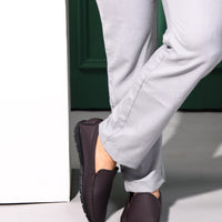 Classic Faux Leather Slip-On Loafers Men