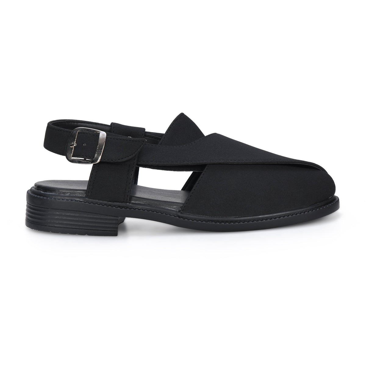Suede Peshawari Closed-Toe Sandals Men